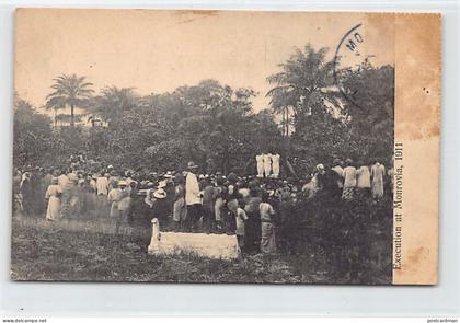 Liberia - MONROVIA - Execution by hanging in 1911 - Publ. unknown