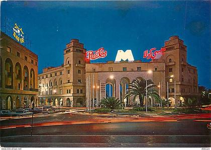 Libye - Tripoli - Algeria Square - Pub enseigne lumineuse Pepsi Cola - CPM - Voir Scans Recto-Verso