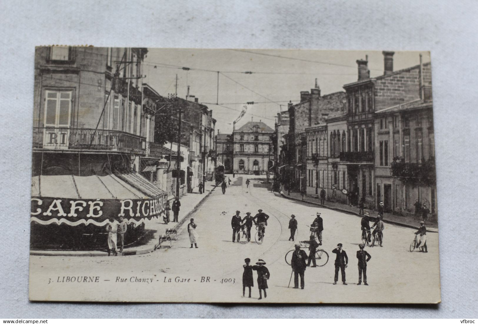 Libourne, rue Chanzy, la gare, Gironde 33