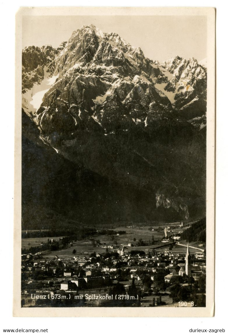 Lienz old postcard not posted b240615