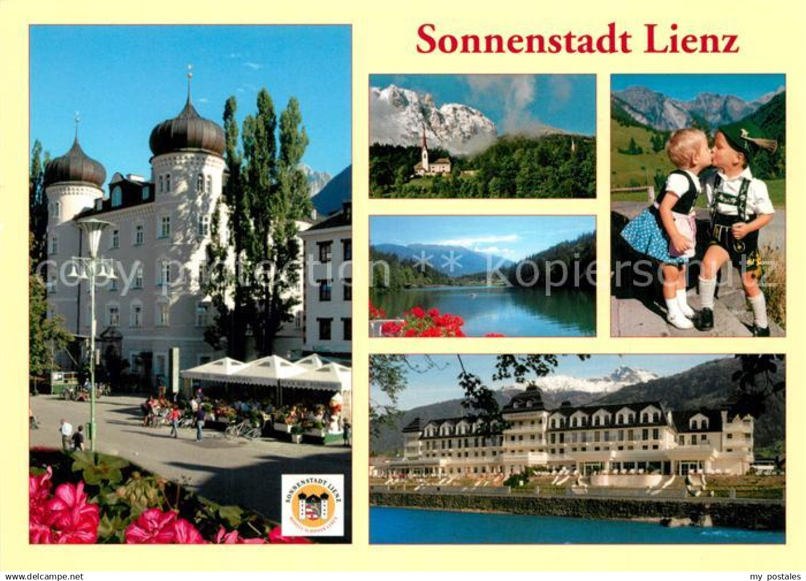 Lienz Tirol Hauptplatz Liebburg Maria Lavant Tristachersee Grandhotel Lienz