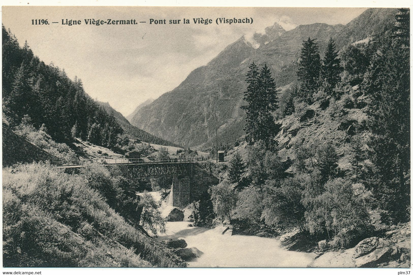 Ligne Viège-Zermatt, Pont sur la Viège - VS