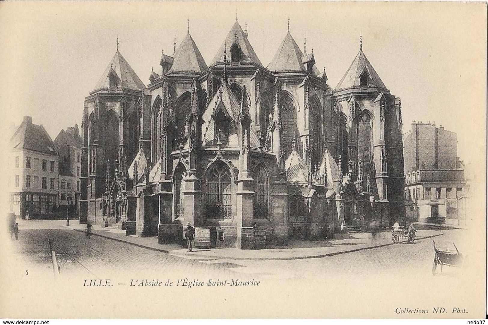 Lille - L'Abside de l'Eglise Saint-Maurice