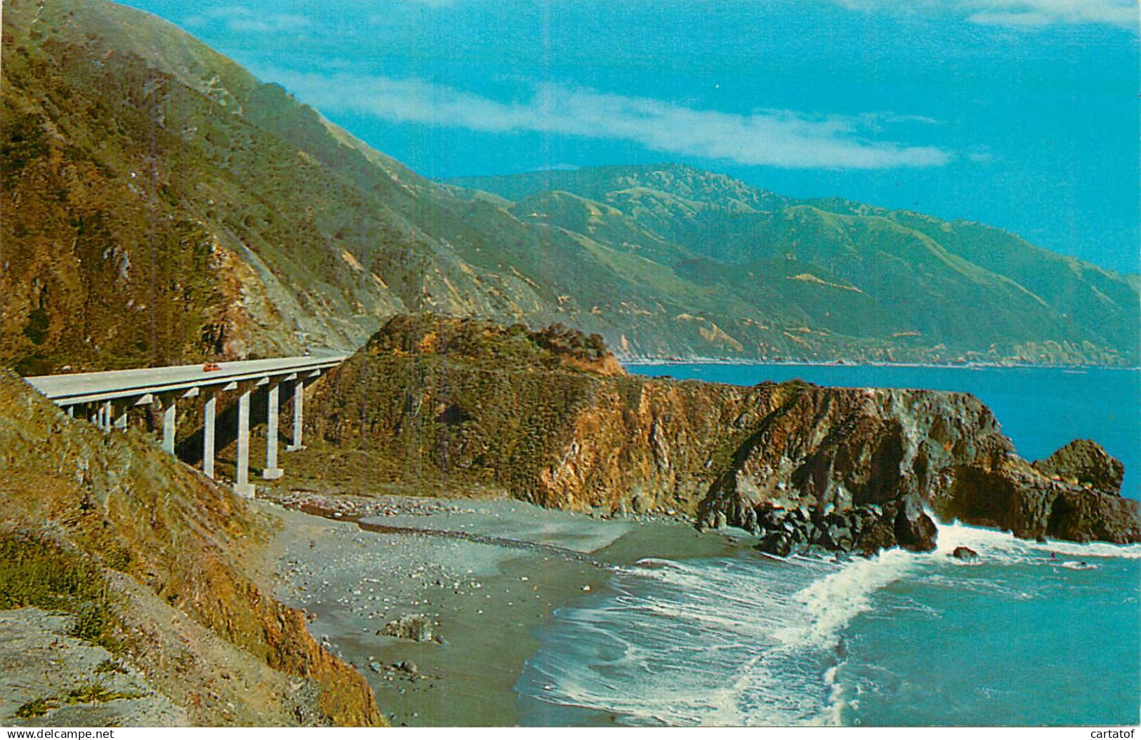 LIMEKILN CREEK BRIDGE near BIG SUR …