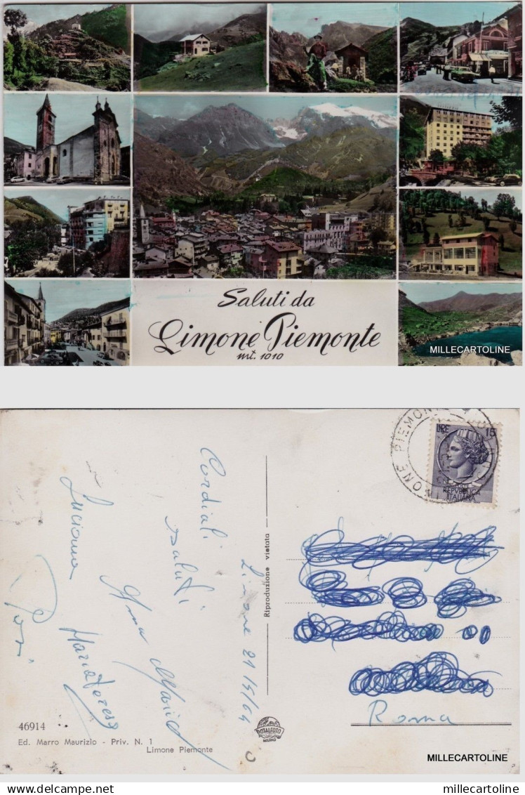 LIMONE PIEMONTE: SALUTI DA    1964