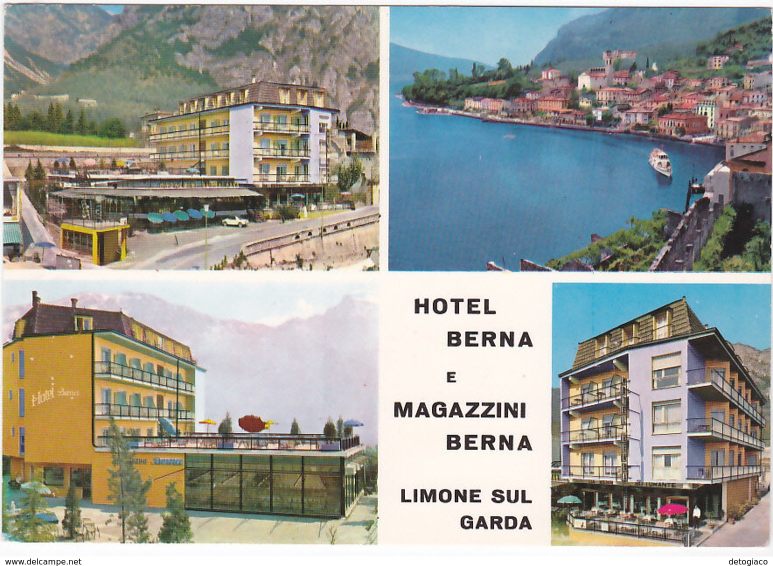 LIMONE SUL GARDA - BRESCIA - HOTEL BERNA E MAGAZZINI BERNA -57184-