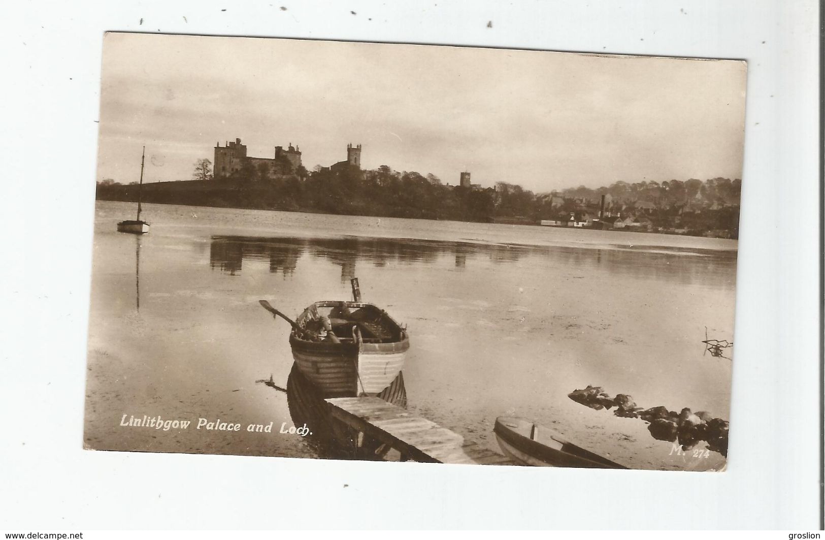 LINLITHGOW PALACE AND LOCH 274