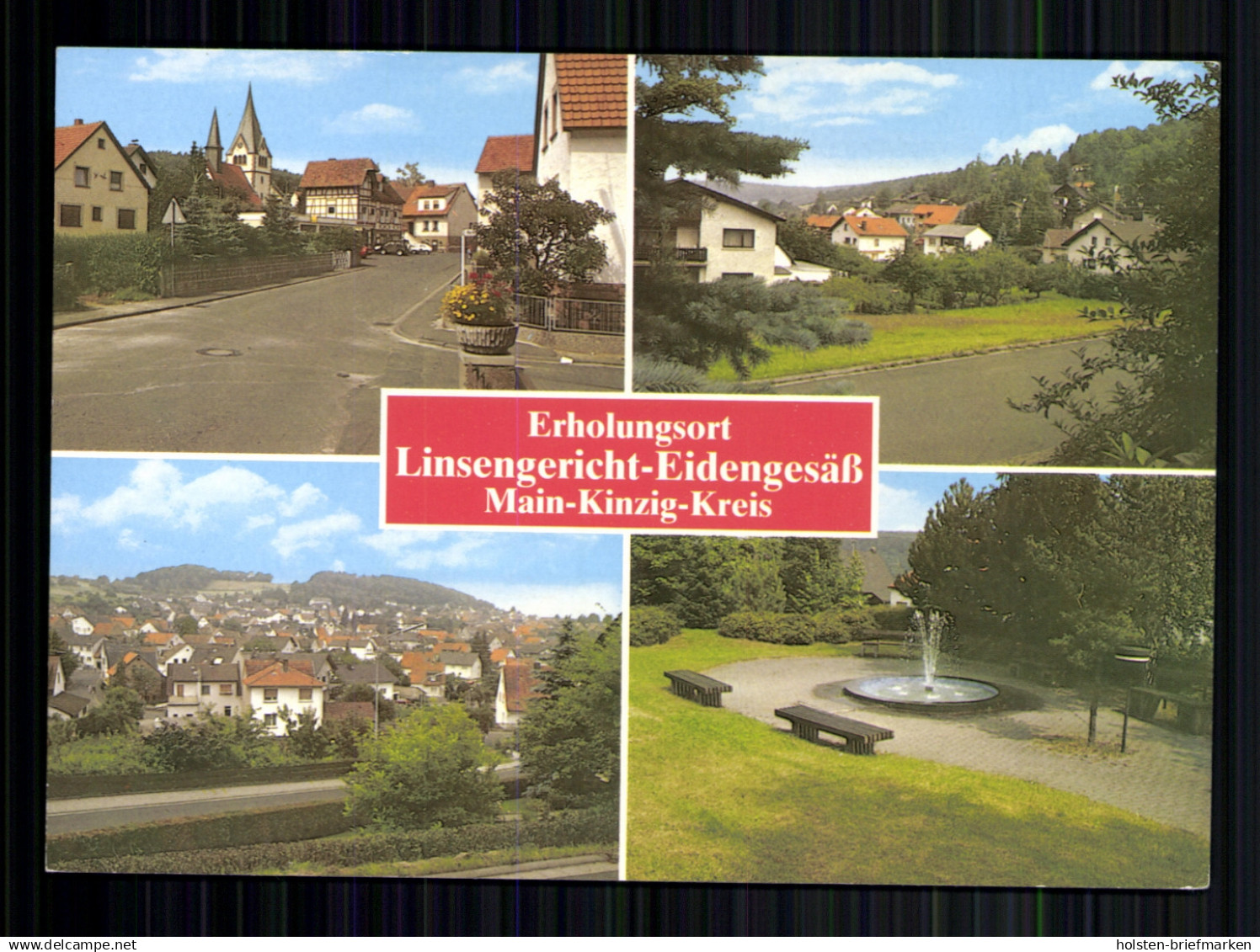 Linsengericht-Eidengesäß, Main-Kinzig-Kreis, 4 Bilder Karte