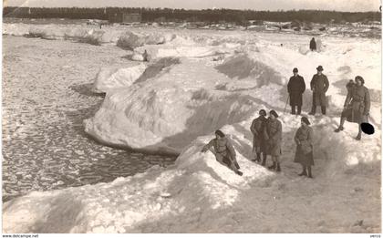 Carte  PHOTO  ANCIENNE de LITUANIE -  1921