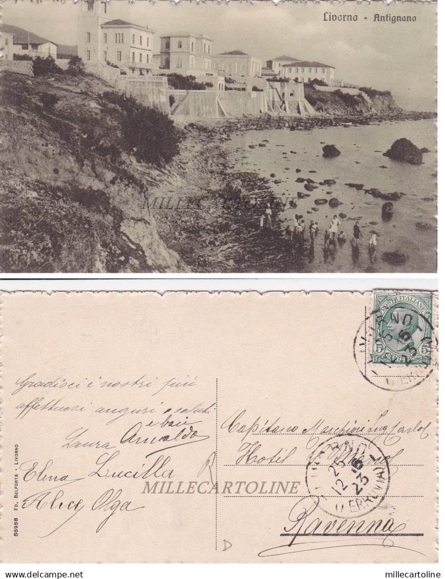 LIVORNO- Antignano    1923