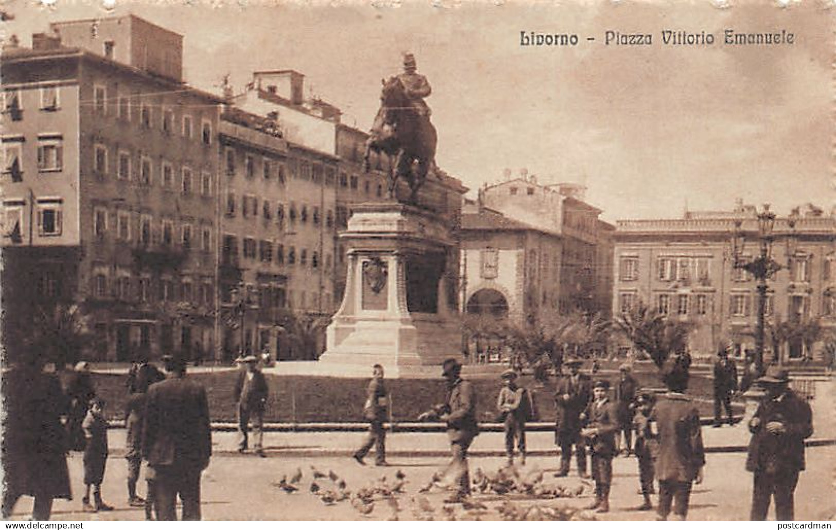 LIVORNO - Piazza Vittorio Emanuele