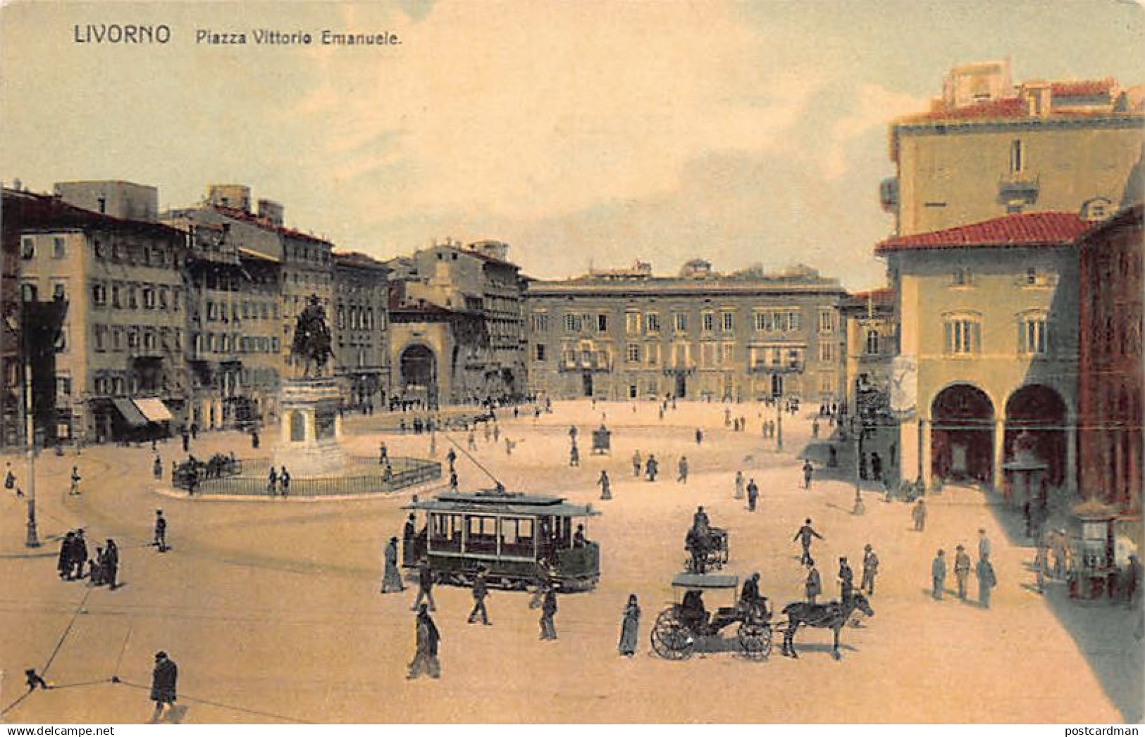 LIVORNO - Piazza Vittorio Emanuele