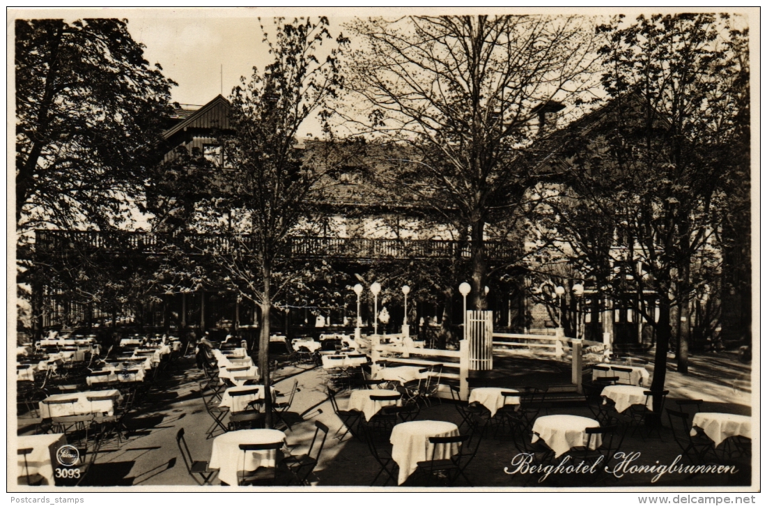 Löbau in Sachsen, Berghotel Honigbrunnen,  1935