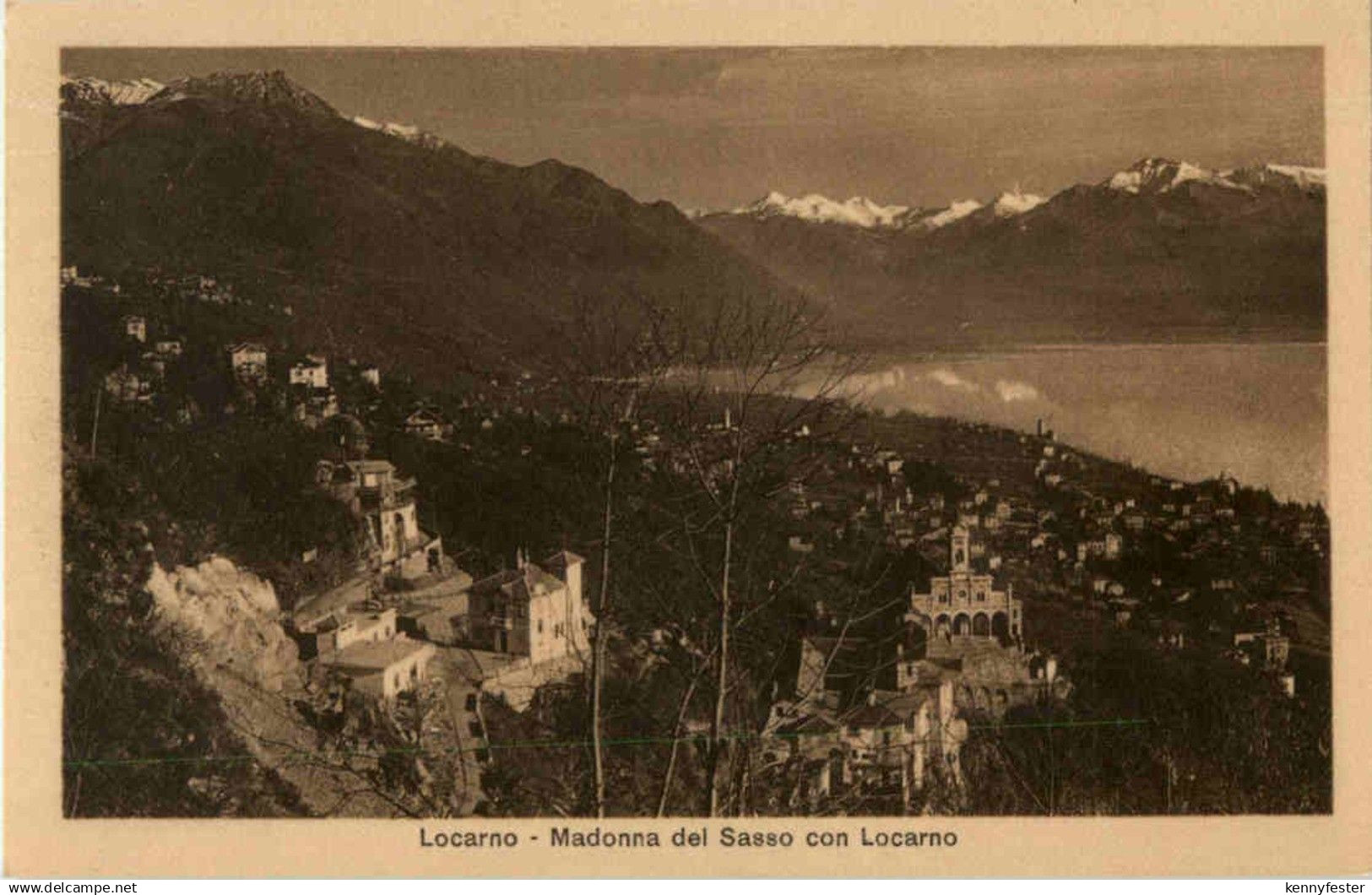 Locarno - Madonna del Sasso con Locarno