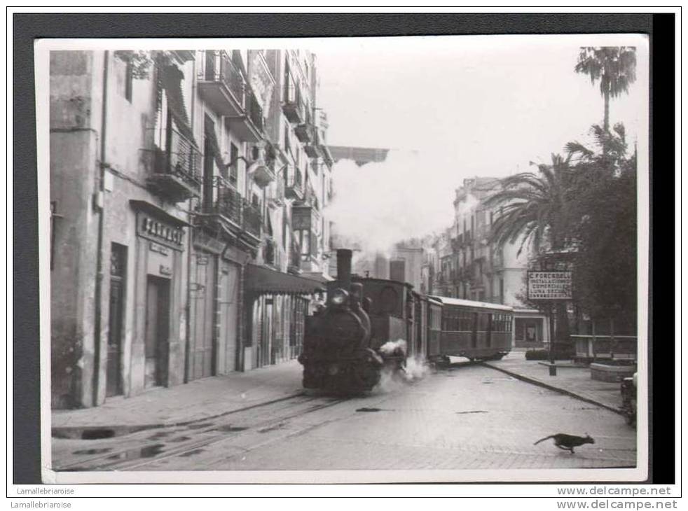 LOCOMOTIVE - PHOTOGRAPHIE: CASTELLON - ONDA 8 EN ROUTE POUR ONDA - CASTELLON DE LA PLANA