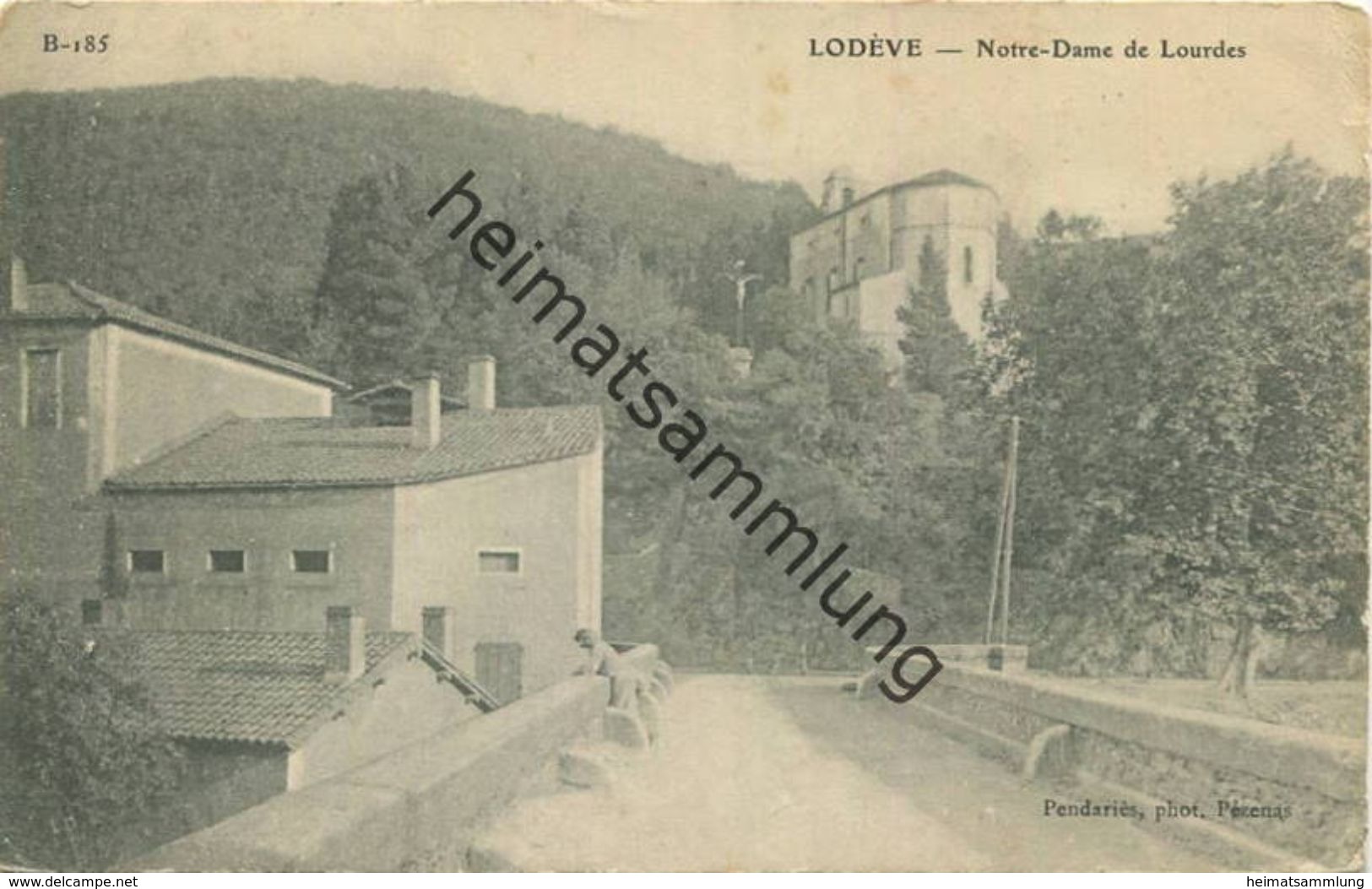 Lodeve - Notre Dame de Lourdes - gel. 1909