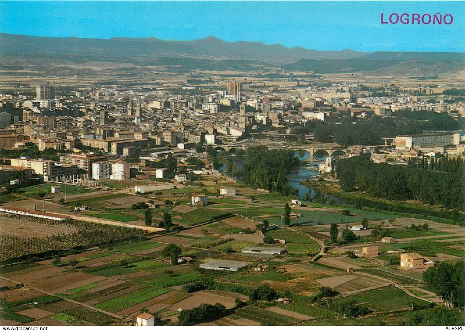 LOGRONO  La Rioja vista general 31 (scan recto-verso)MA1934Ter