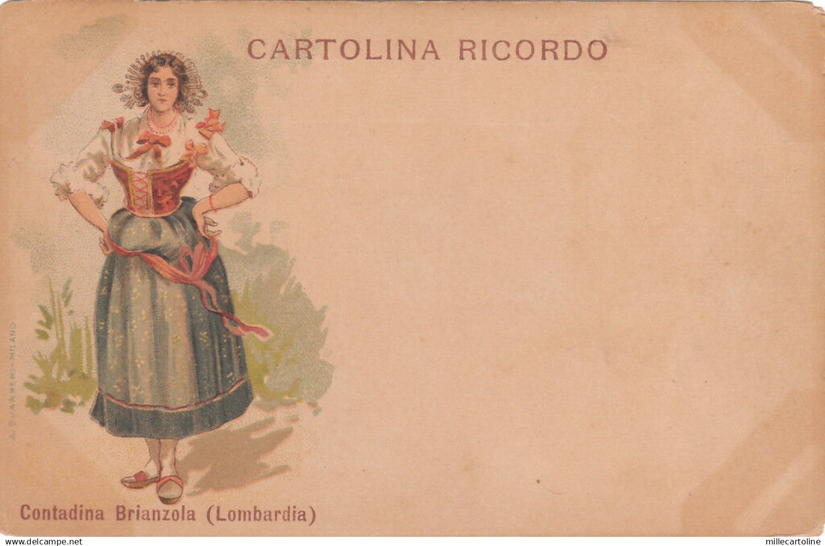 * LOMBARDIA - Costume - Contadina Brianzola