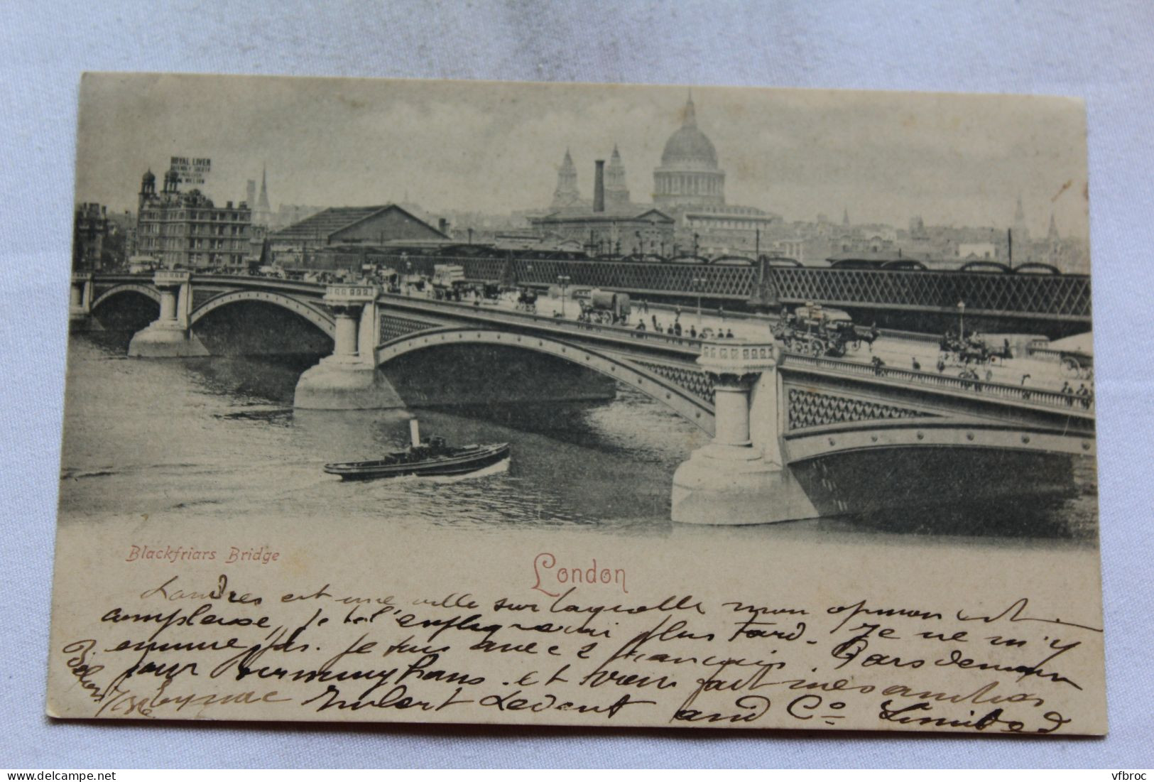 London, blackfriars bridge, Angleterre