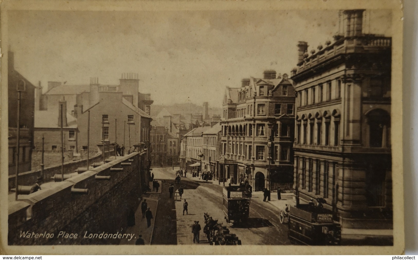 Londonderry // Waterloo Place (tram?) 19??