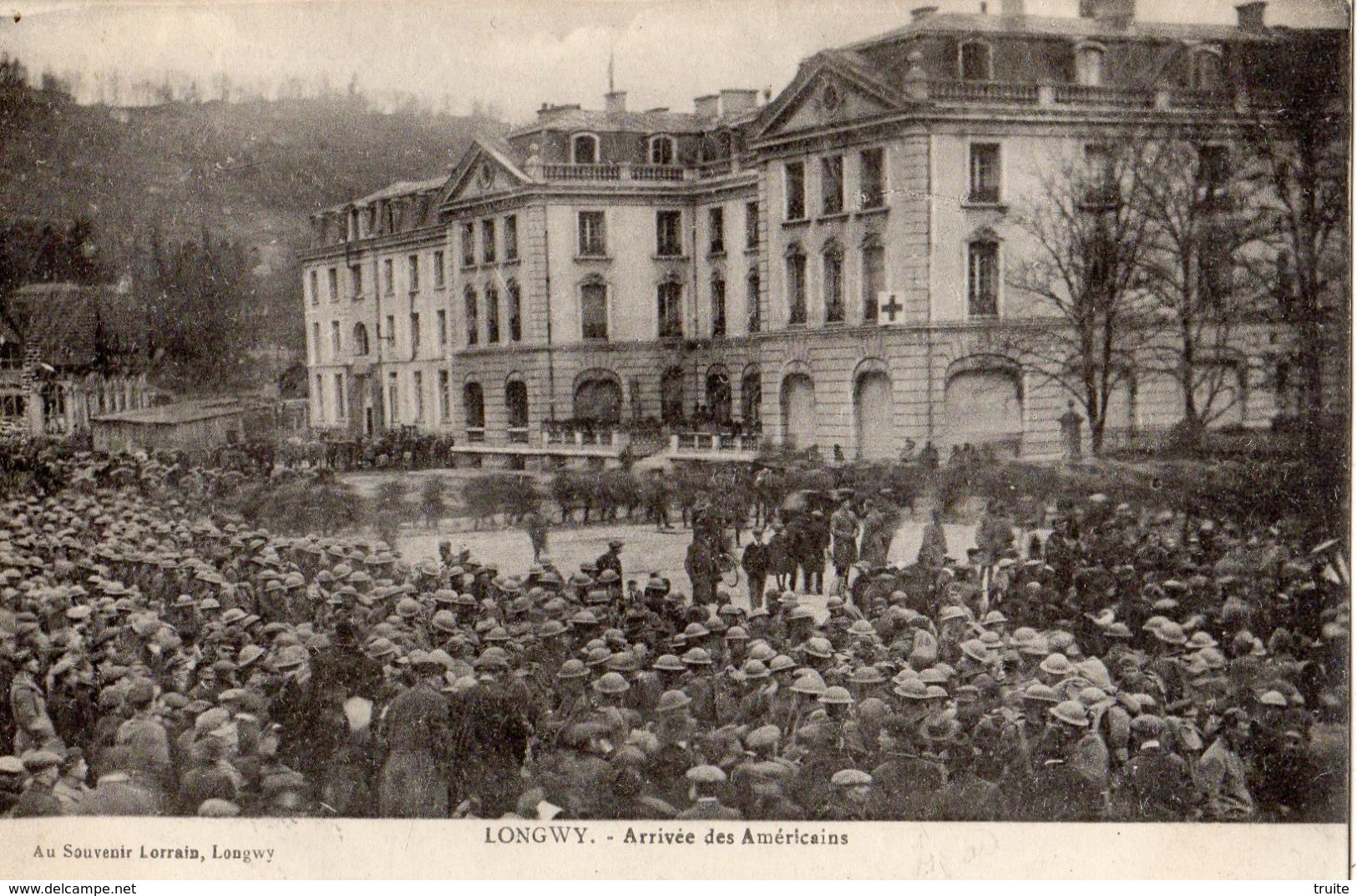 LONGWY ARRIVEE DES AMERICAINS