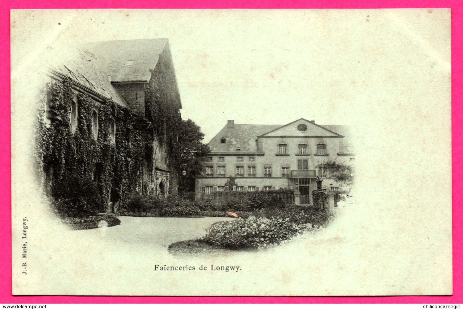 Longwy - Faïenceries de Longwy - J.B. MARIE