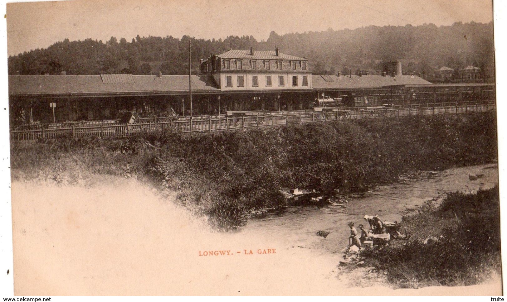 LONGWY LA GARE (CARTE PRECURSEUR )