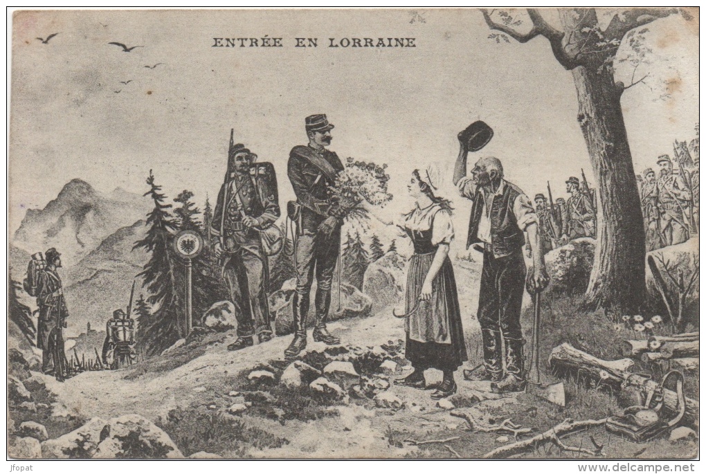 LORRAINE - entrée en Lorraine