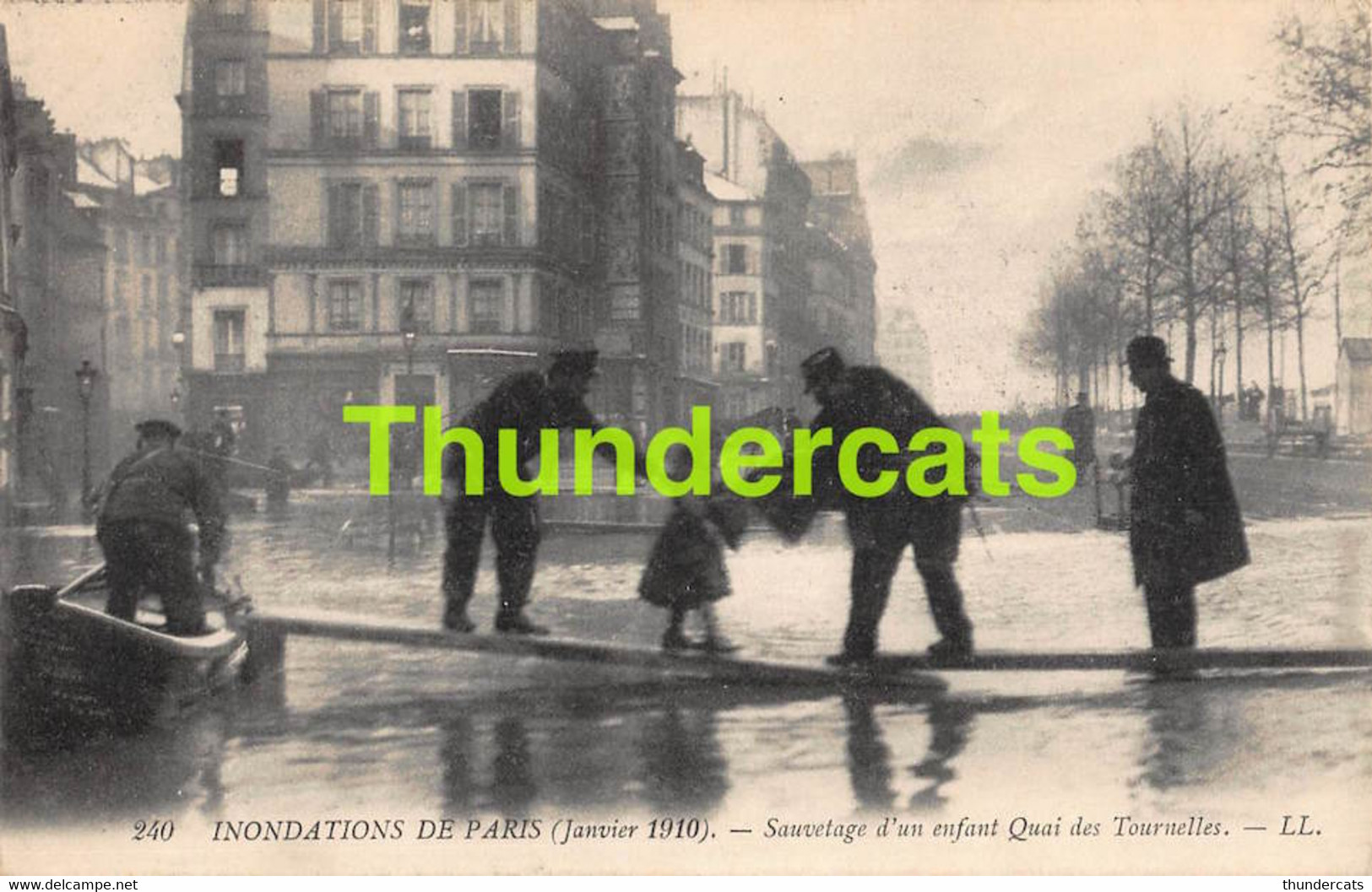 LOT DE 97 CPA INONDATIONS DE PARIS JANVIER 1910