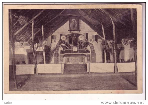 LOT-KO , BURUNDI , OUROUNDI , Interieur d'une église de brousse