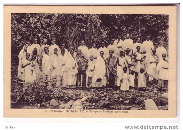 LOT-KO , SOMALIE , Mission Somalie , Groupe de familles chretiennes