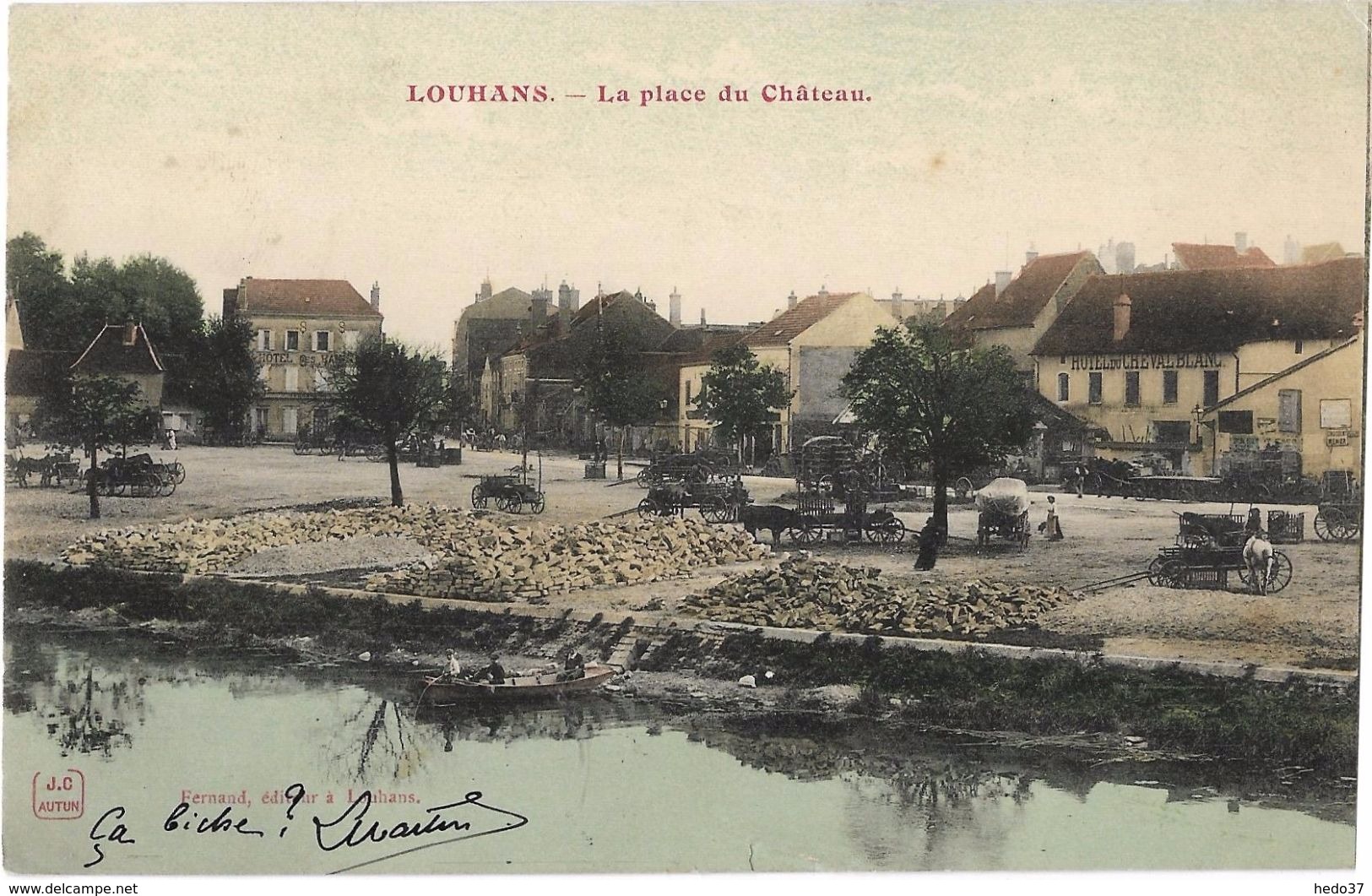 Louhans - La Place du Château