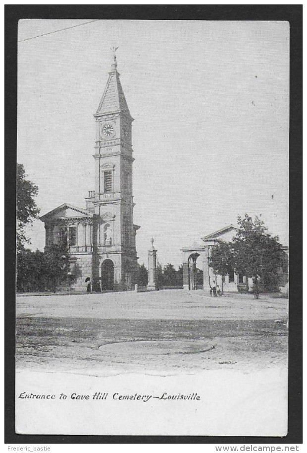 LOUISVILLE - Entrance to Gave Hill Cemetery