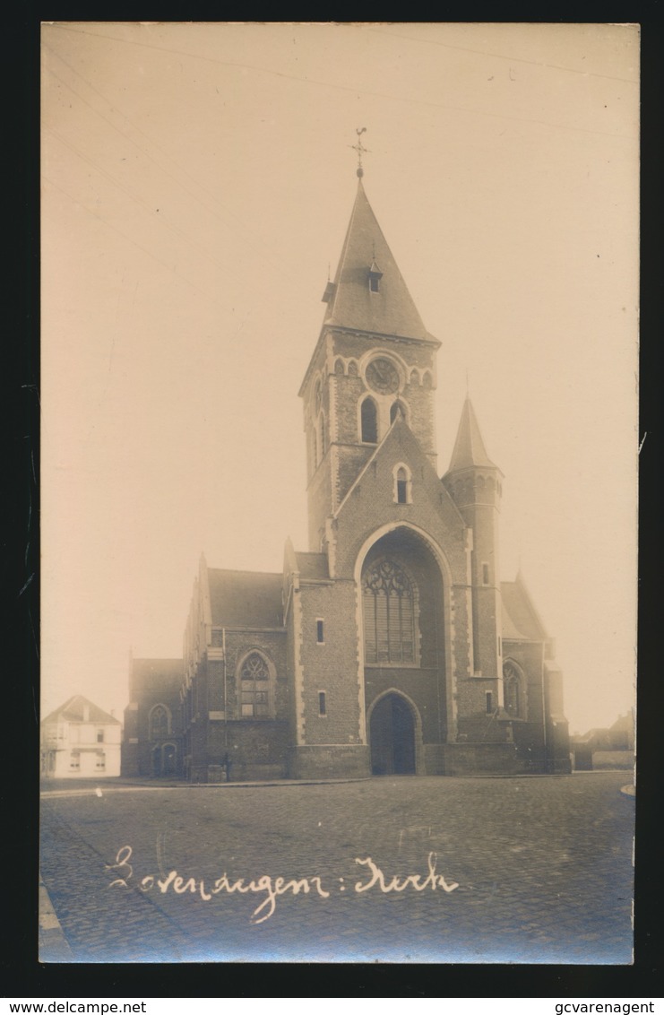 LOVENDEGEM  ZELDZAME FOTOKAART  KERK