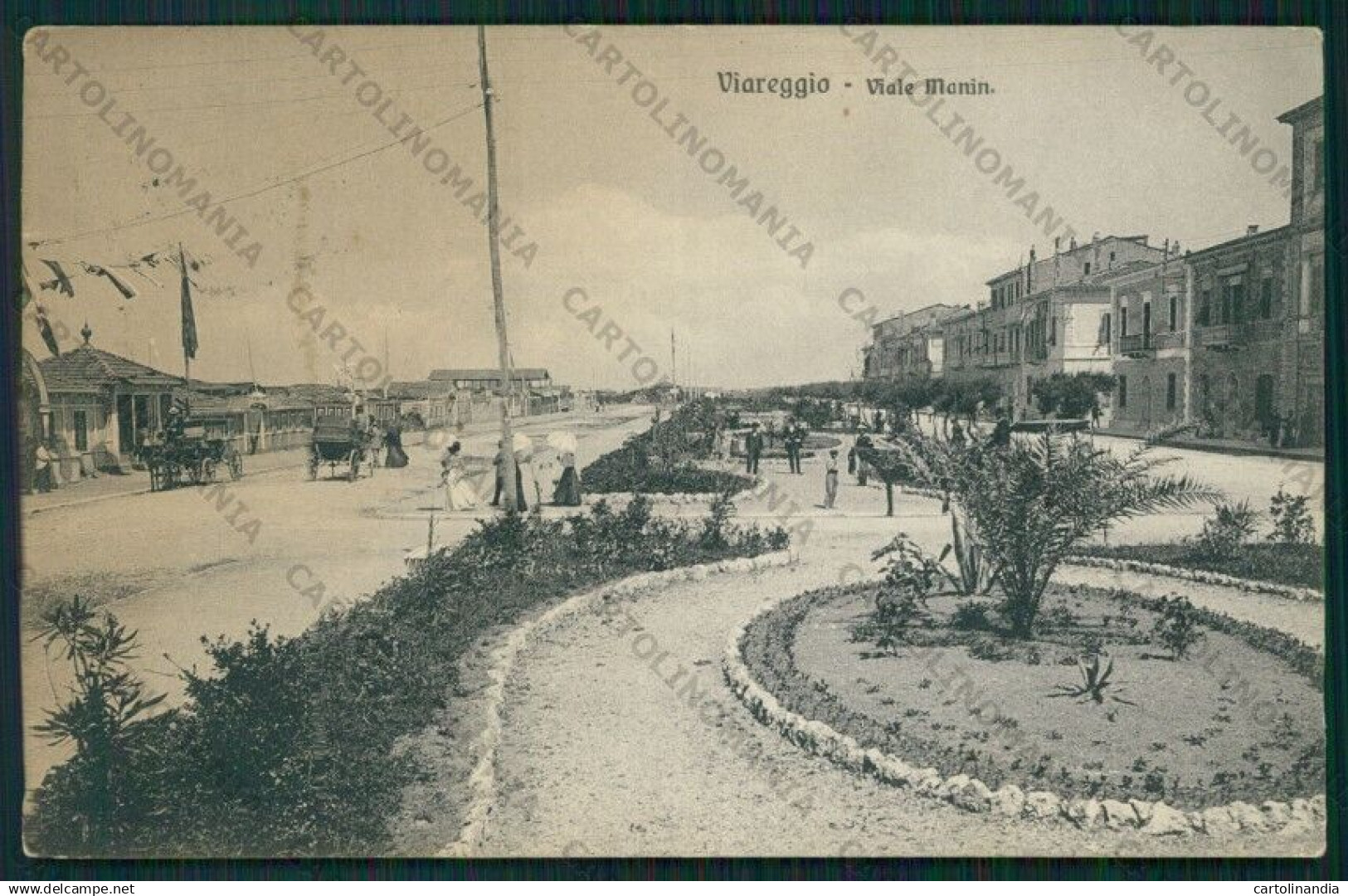 Lucca Viareggio cartolina VK2037