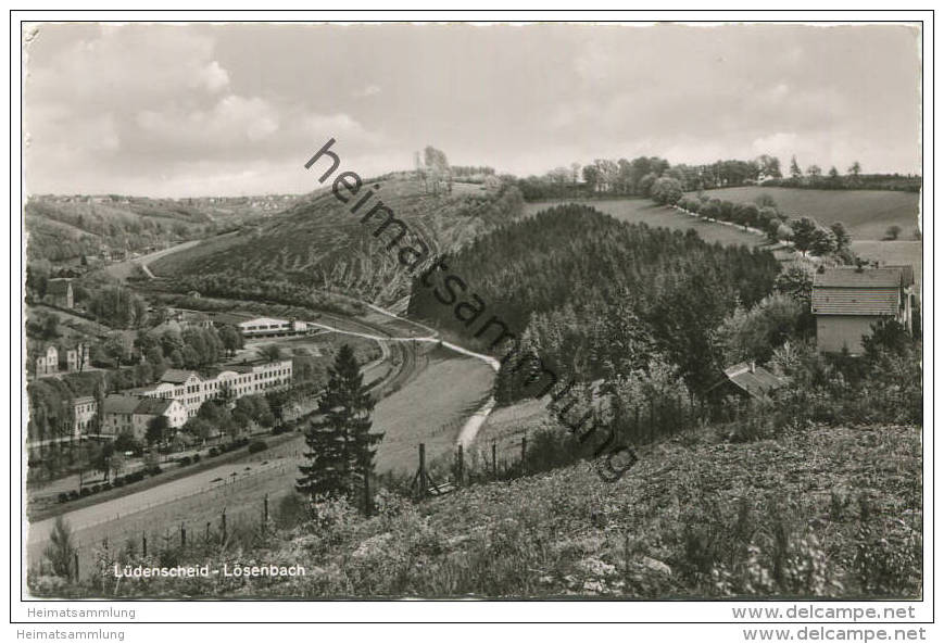 Lüdenscheid - Lösenbach - Foto-AK 50er Jahre - Verlag Kettling &amp; Krüger Schalksmühle