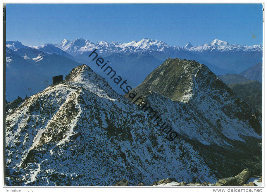 Luftseilbahn Fiesch-Eggishorn - Ansichtskarte Großformat