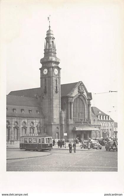 LUXEMBOURG-VILLE - La Gare - CARTE PHOTO - Ed. inconnu