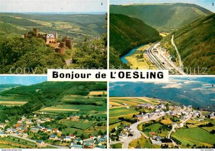 73627518 Bourscheid Luxembourg Le Chateau Goebelsmuehle Michelau Le Village