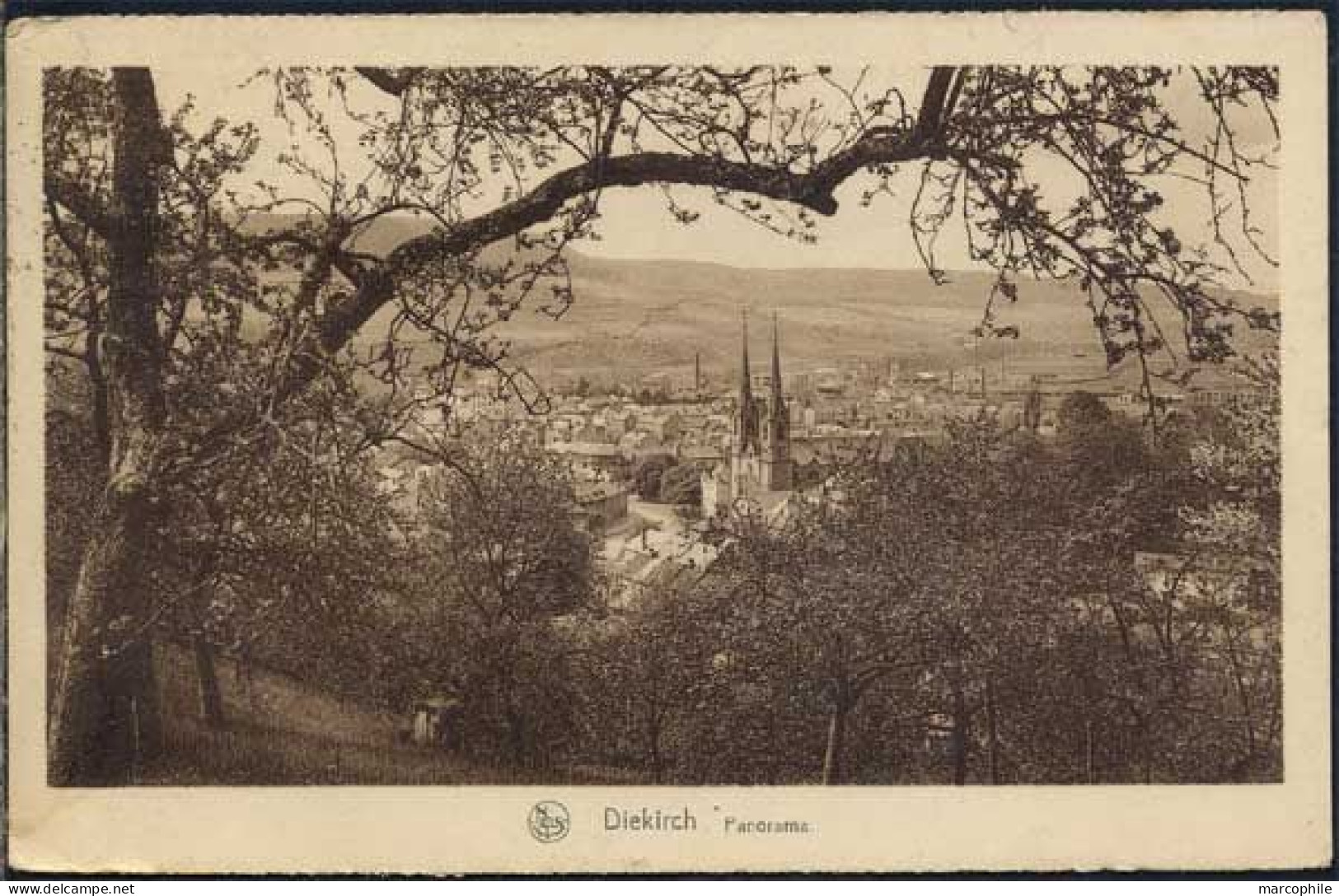 LUXEMBOURG / DIEKIRCH / CARTE POSTALE ANCIENNE VOYAGEE (ref CP879)