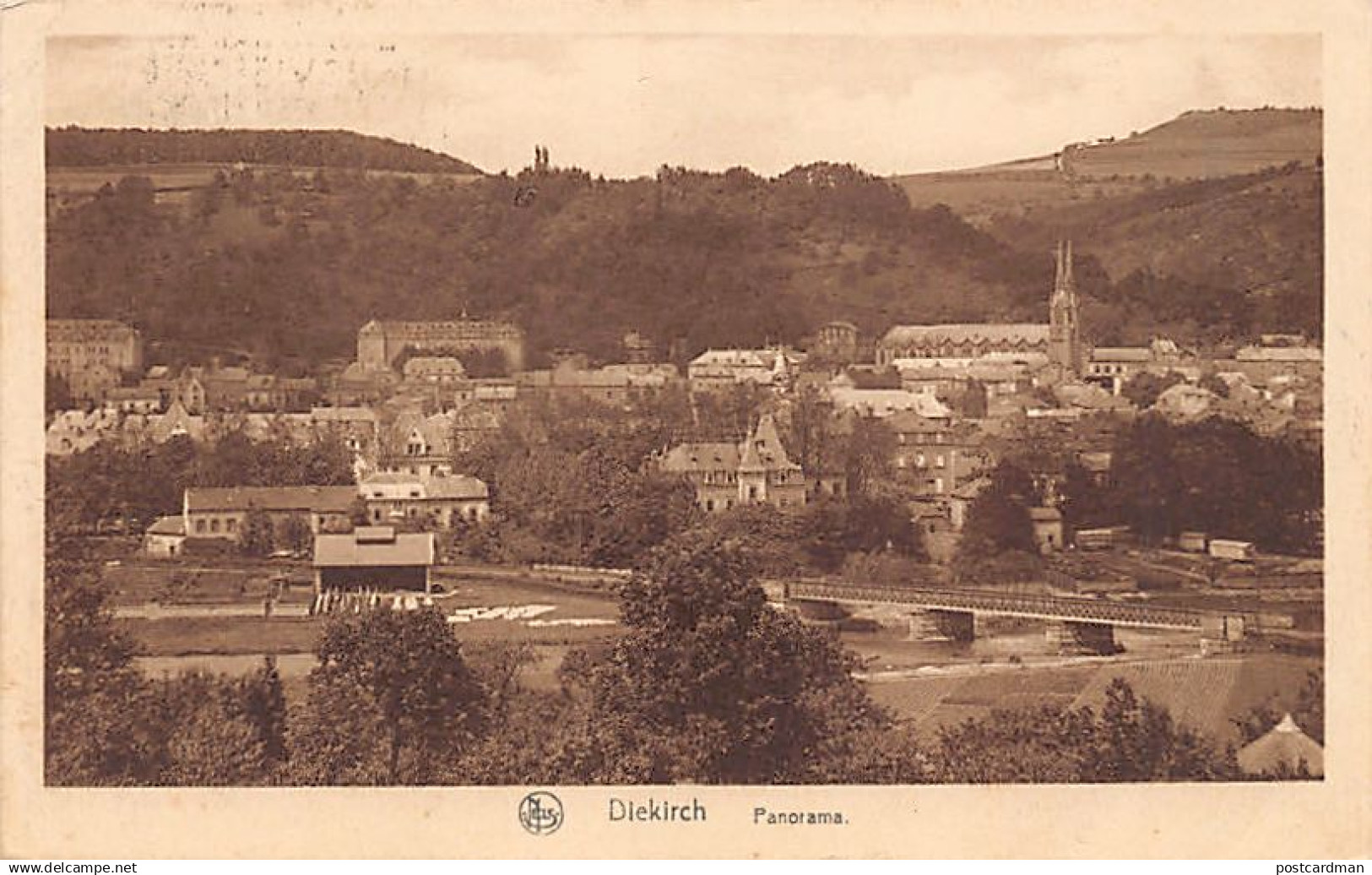 Luxembourg - DIEKIRCH - Panorama - Ed. E. A. Schaack