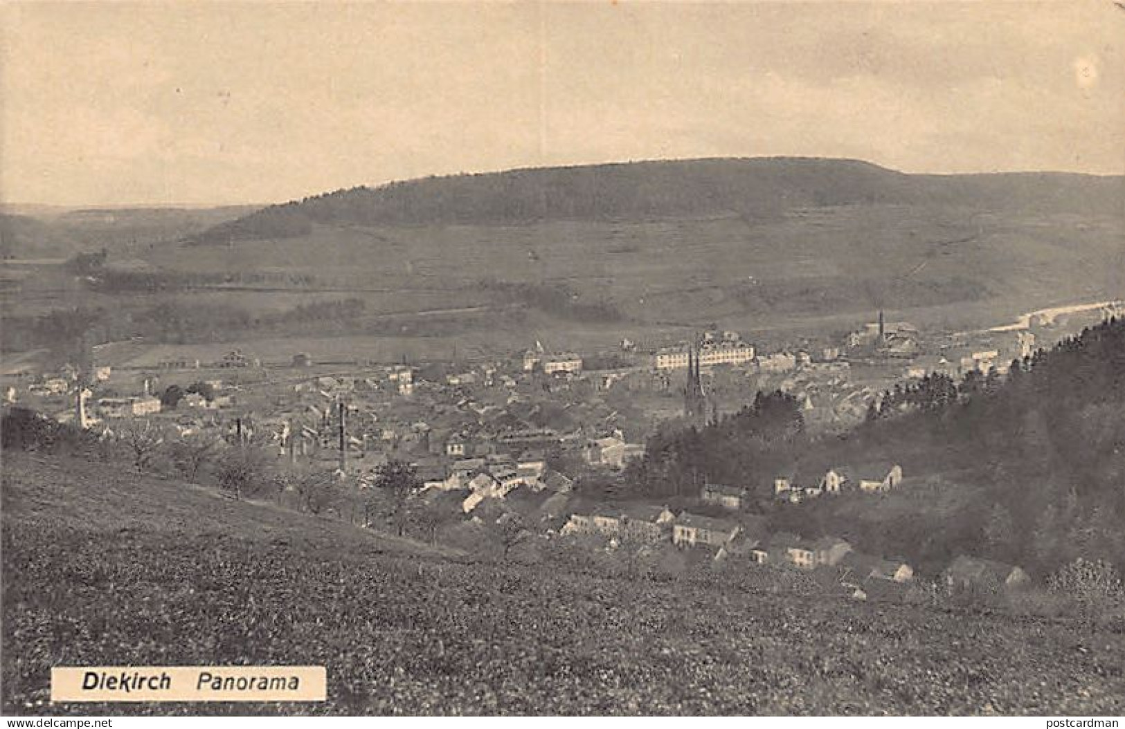 Luxembourg - DIEKIRCH - Panorama - Ed. P. C. Schoren