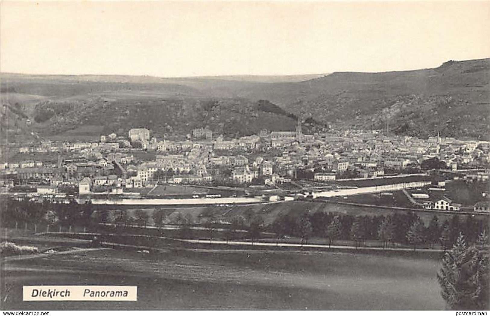 Luxembourg - DIEKIRCH - Panorama - Ed. P. C. Schoren