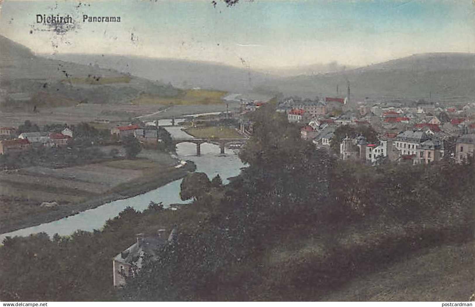 Luxembourg - DIEKIRCH - Panorama - Ed. P. C. Schoren