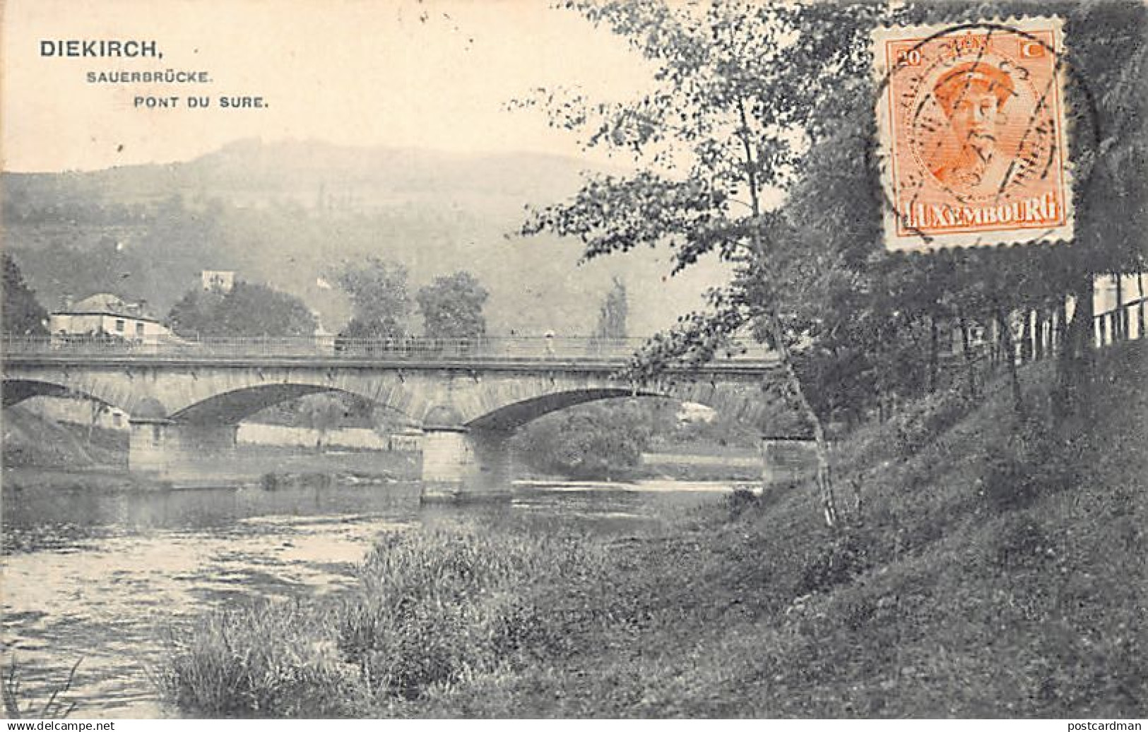 Luxembourg - DIEKIRCH - Pont du Sûre - Ed. G. Thien