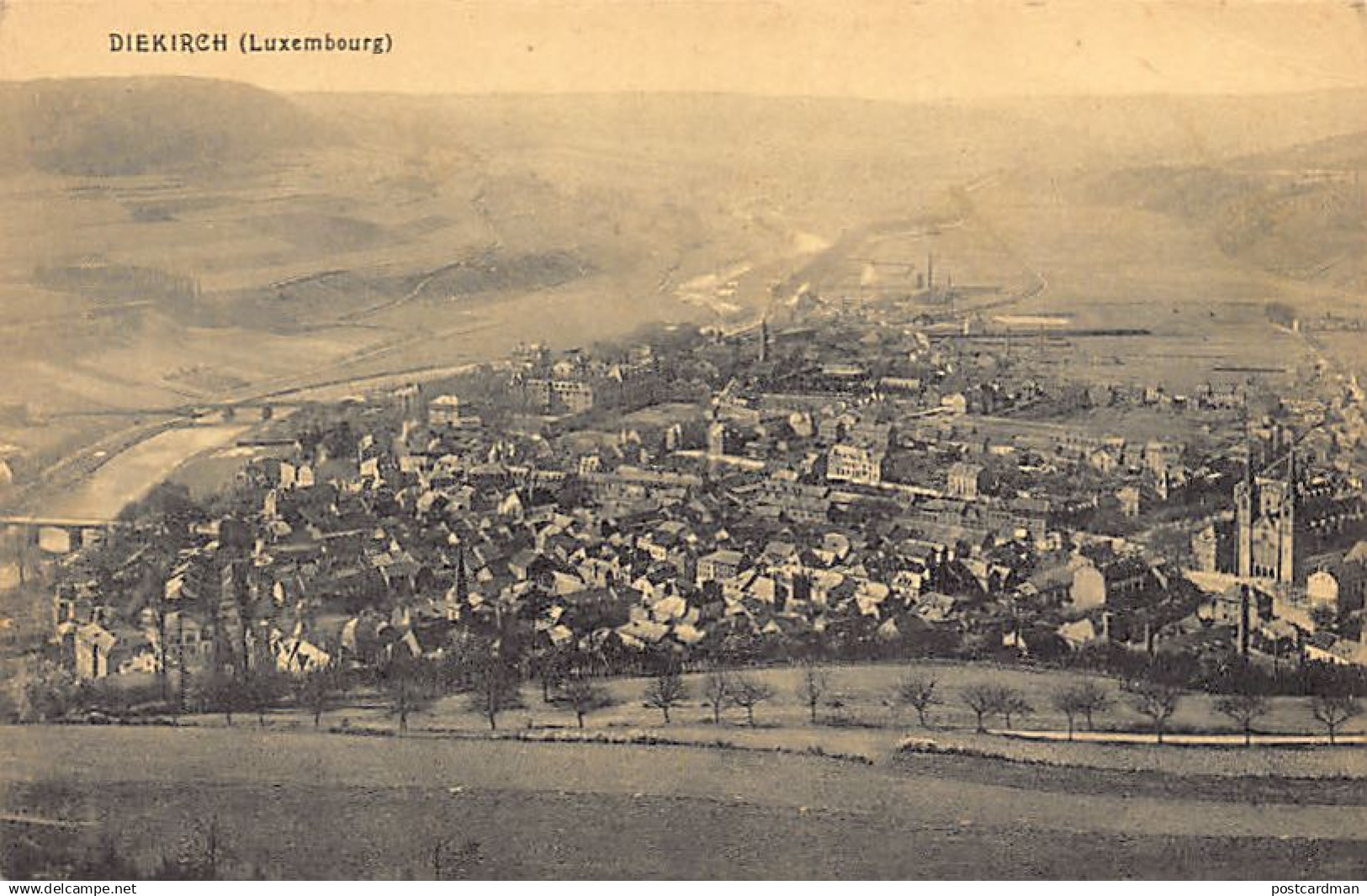 Luxembourg - DIEKIRCH - Vue générale - Ed. R. Tippmann