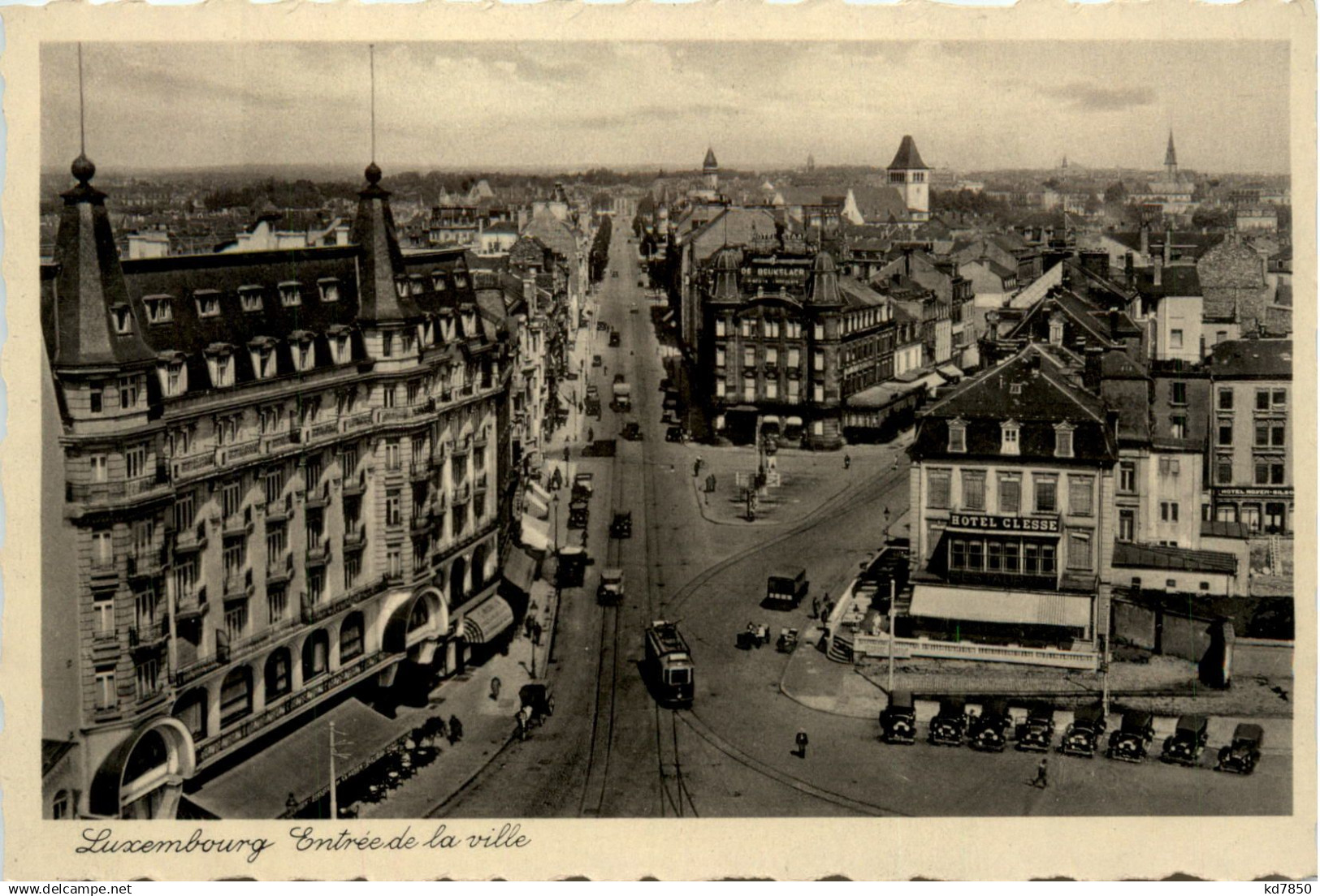 Luxembourg - Entree de la ville