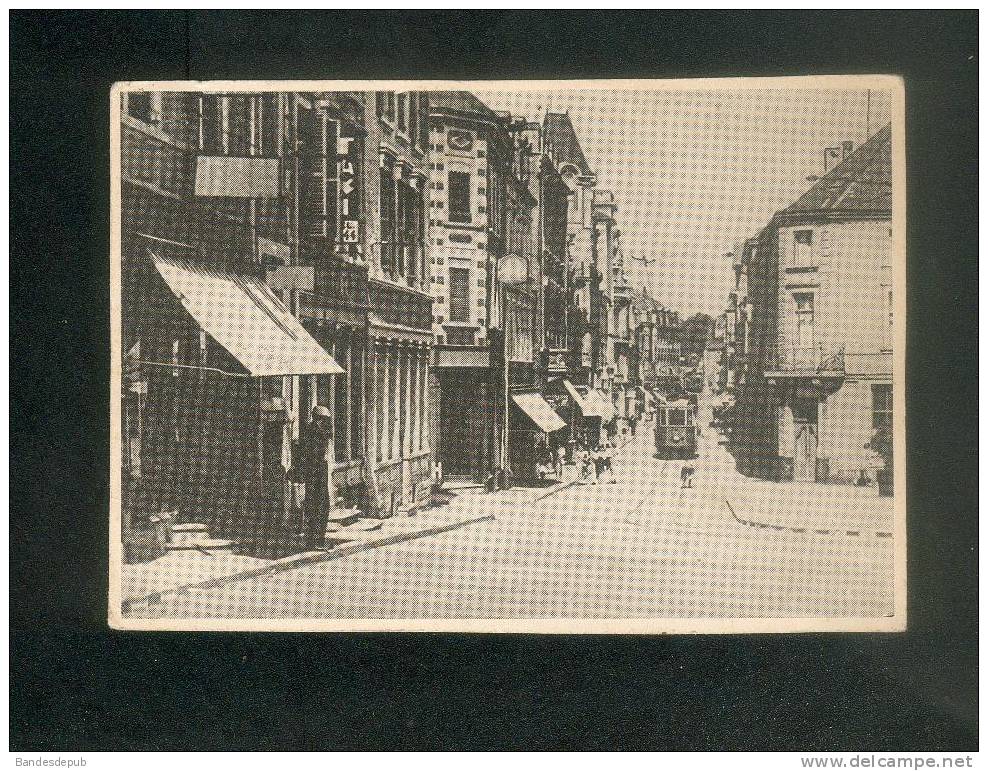 Luxembourg - ESCH SUR ALZETTE - Avenue de la Gare ( animée tramway Ed.  Librairie du Brill )