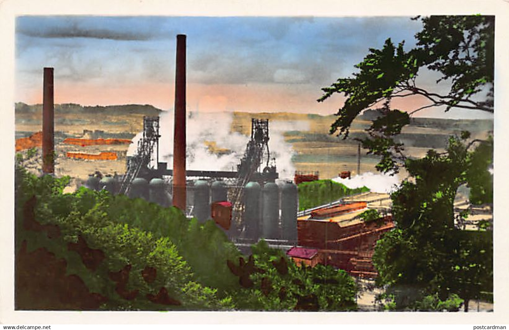 Luxembourg - ESCH sur ALZETTE - Usine Arbed Schifflange - Ed. C.A.P.