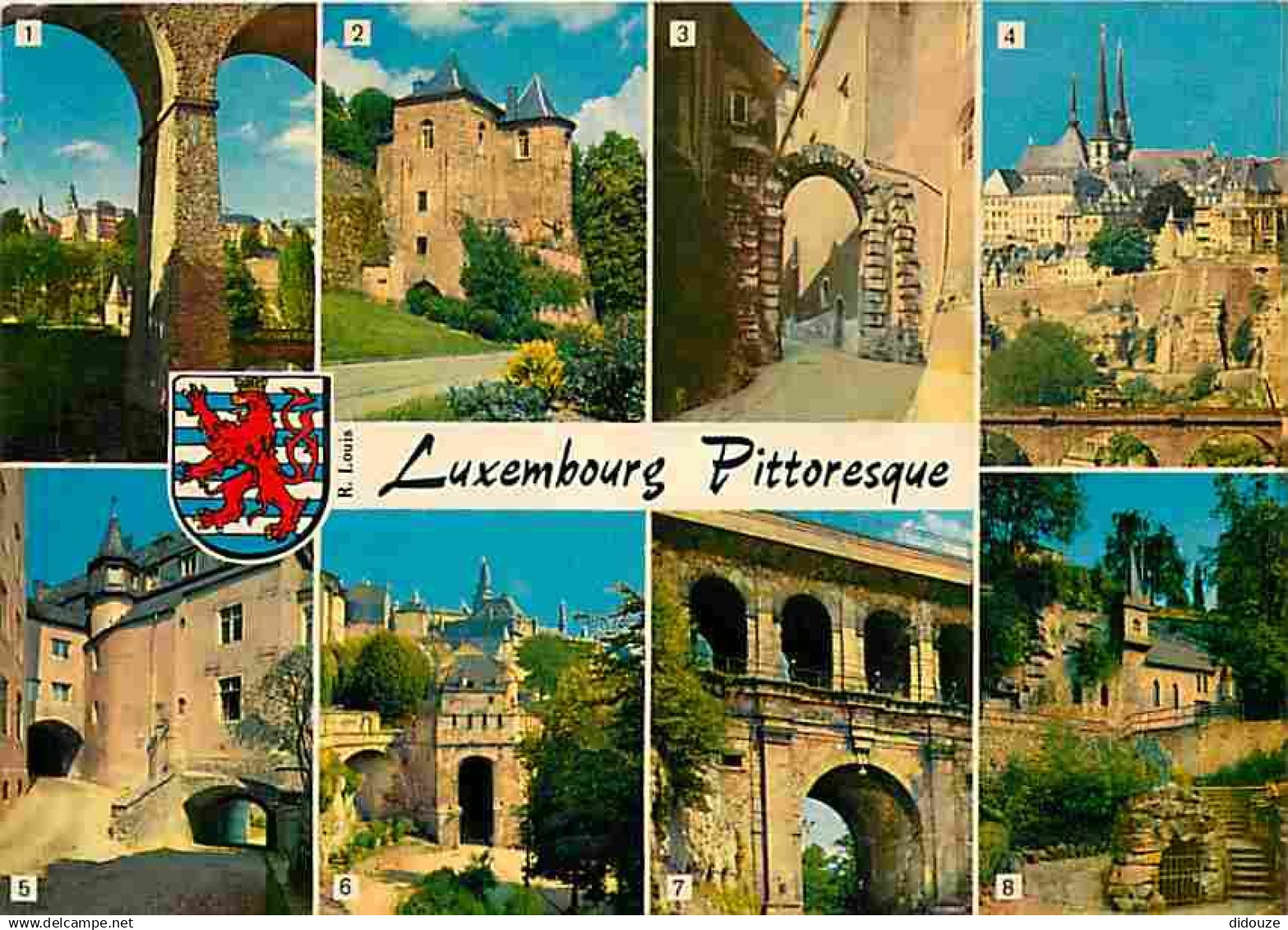 Luxembourg - Luxembourg - Multivues - CPM - Voir Scans Recto-Verso